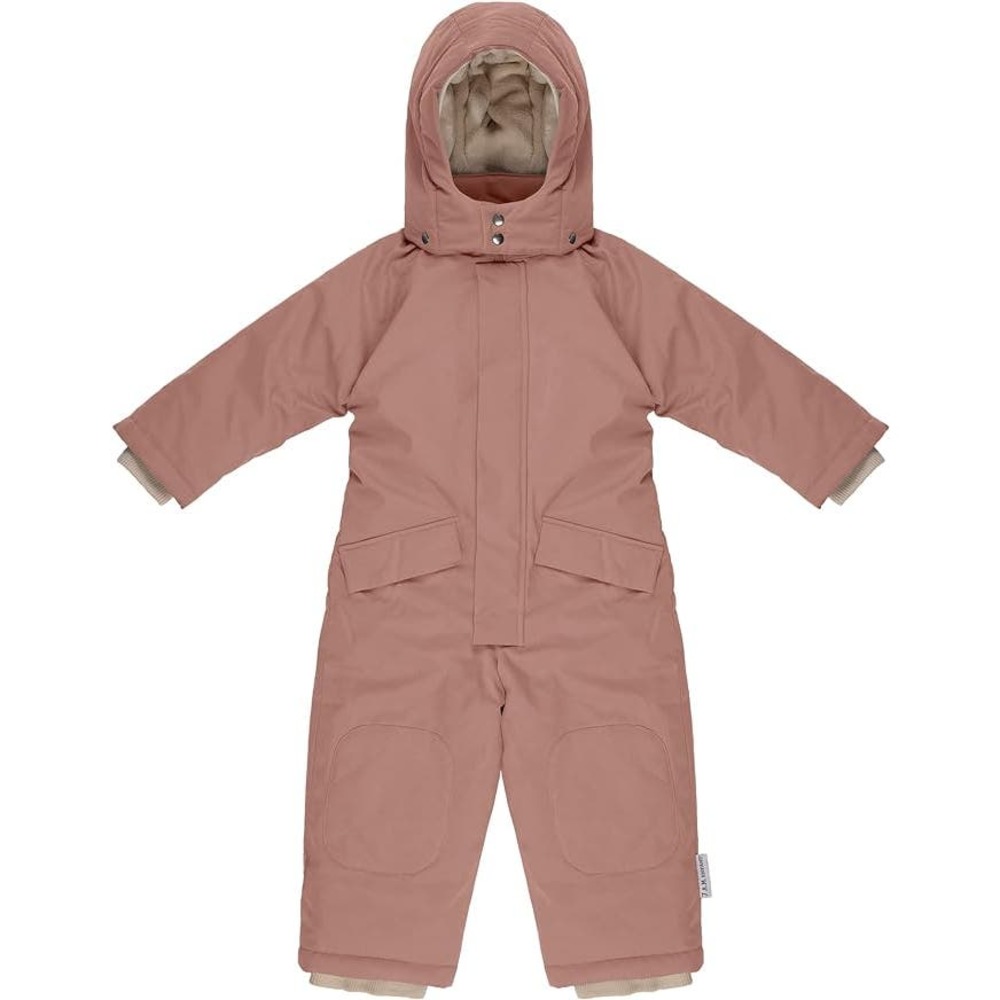 7AM Enfant Baby Snowsuit Coat - Printed Baby Zipper Snowsuits, Rose Dawn, 3T-4T - Picture 2 of 9